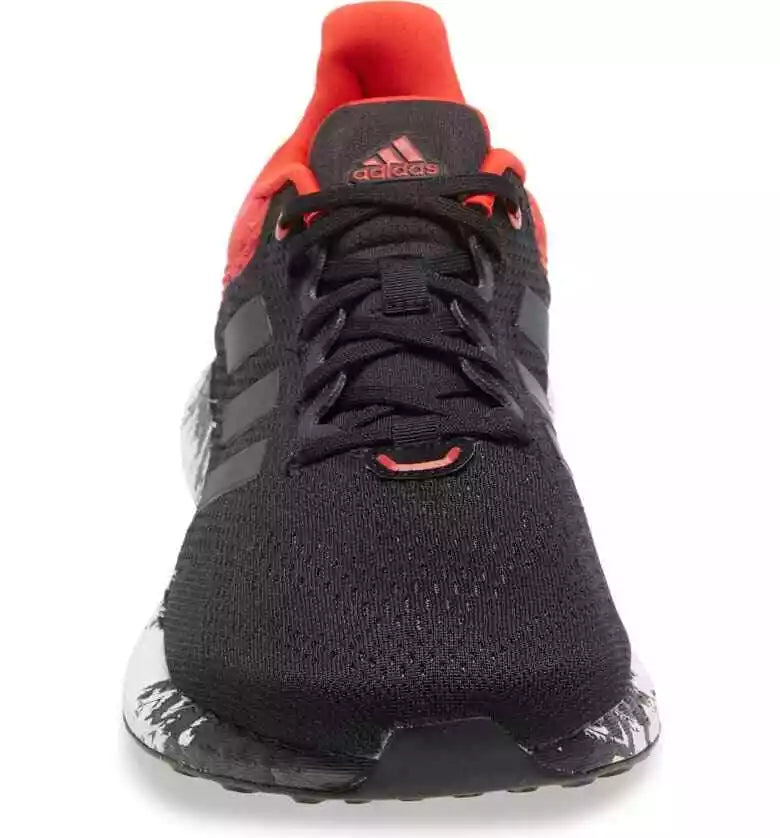 Adidas PureBoost 21 Black Vivid Red