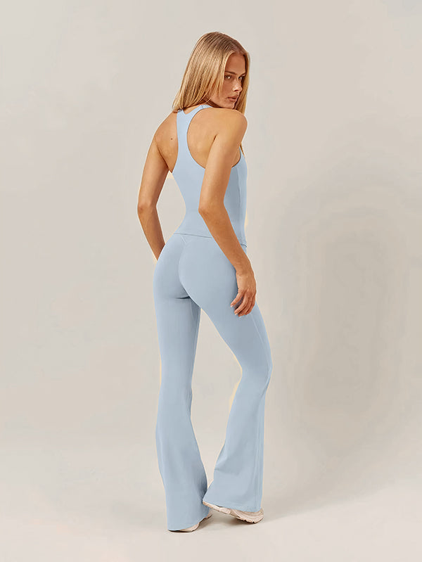 Set wide leg Legging with tank top