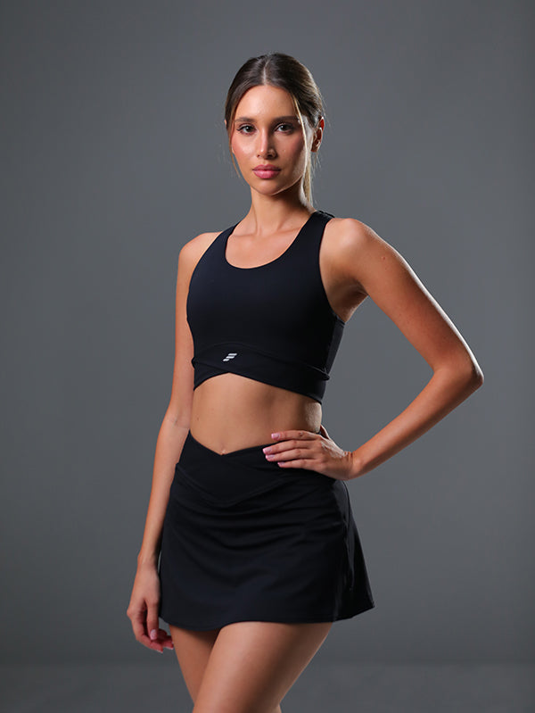 set skirt with crop top