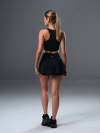 set skirt with crop top