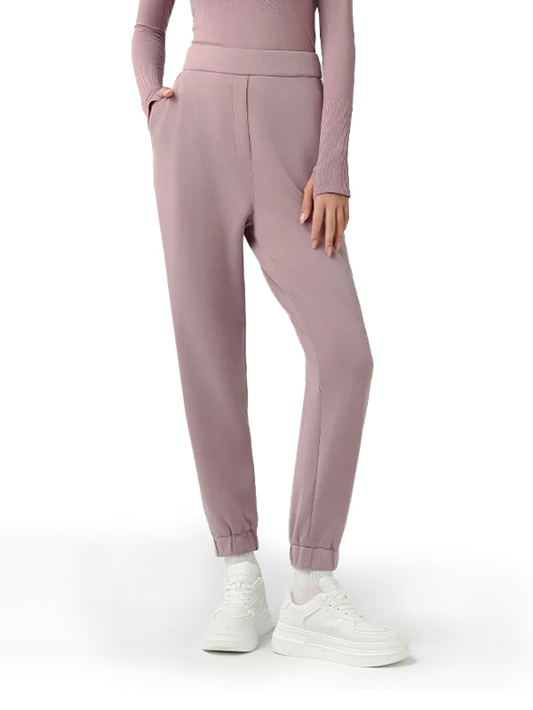 HIGH WAISTED LOOSE RUNNING CASUAL SWEATPANTS