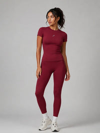 Set Slim Fit T-Shirt with High-Waist Legging