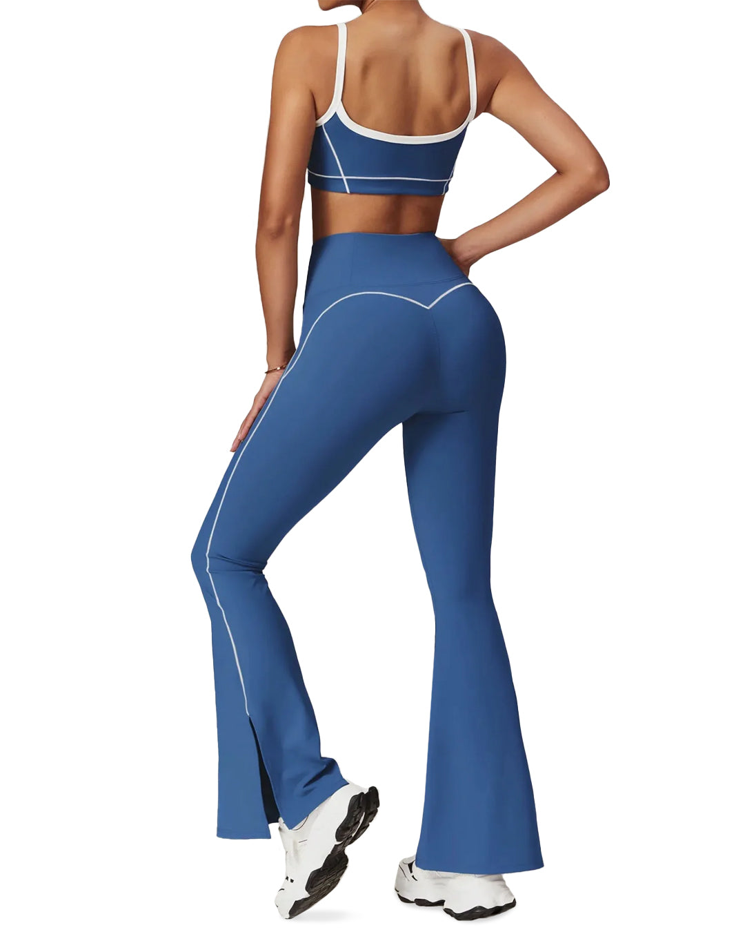 Set wide Leg Legging with sports Bras