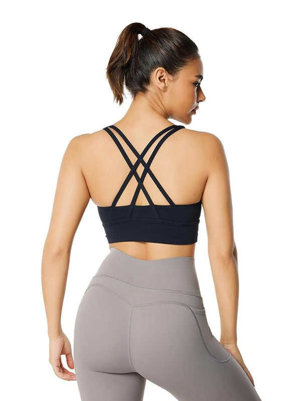 Sports Bra with cross Back