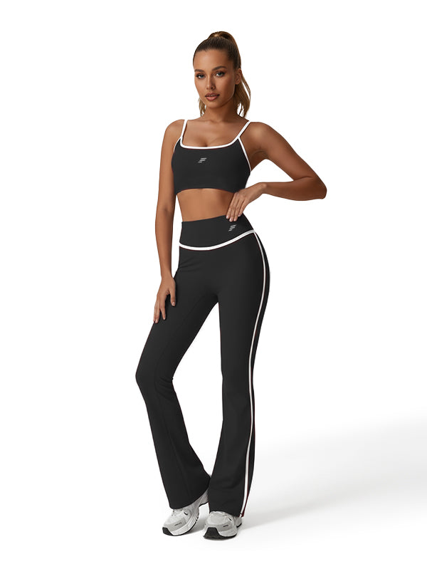 Set wide Leg Legging with sports Bras