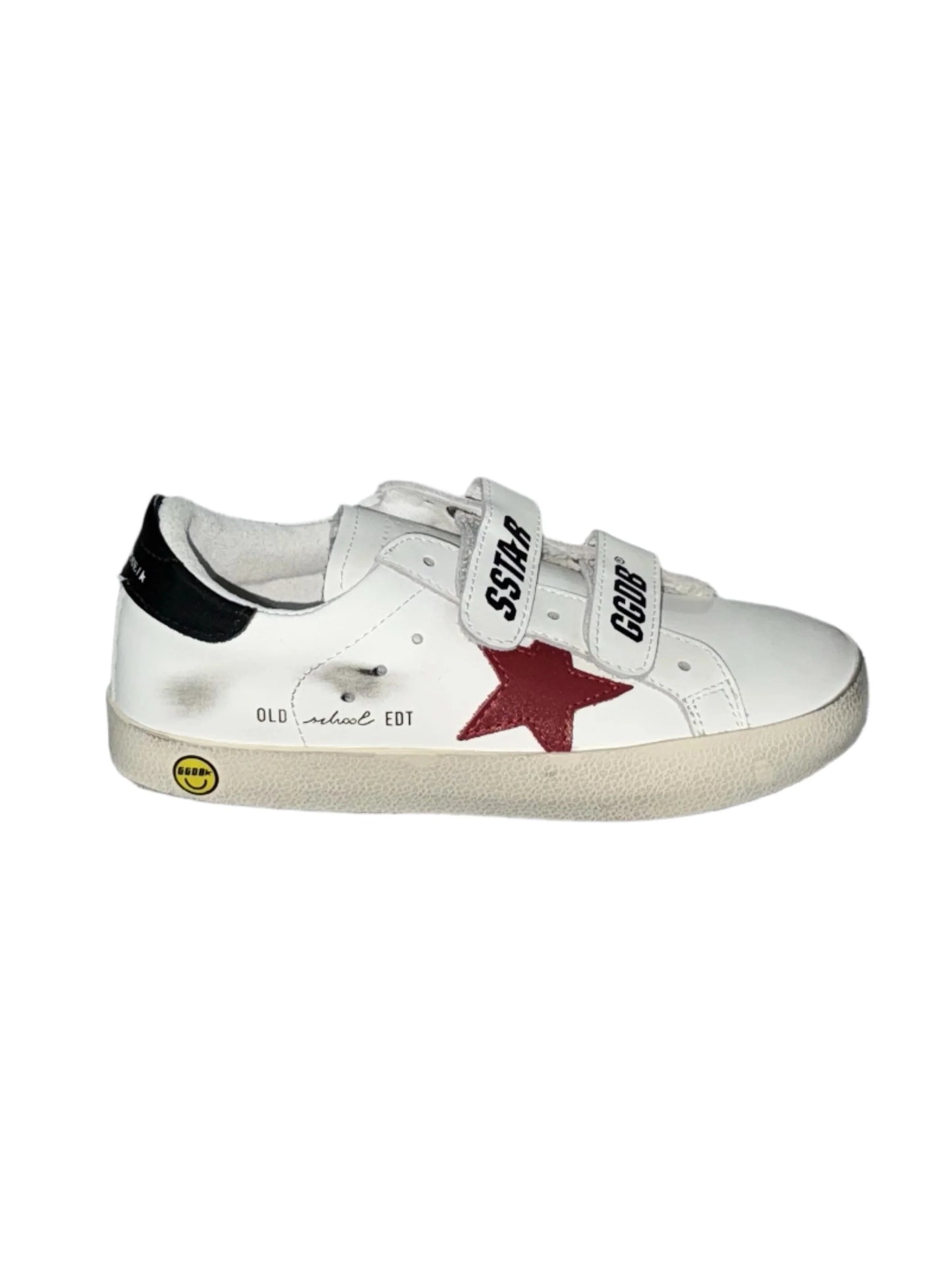 Kids Golden Goose White Red