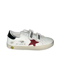 Kids Golden Goose White Red