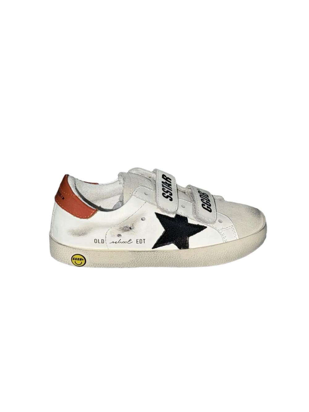 Kids Golden Goose White Orange