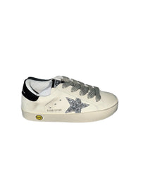 Kids Golden Goose White Silver black